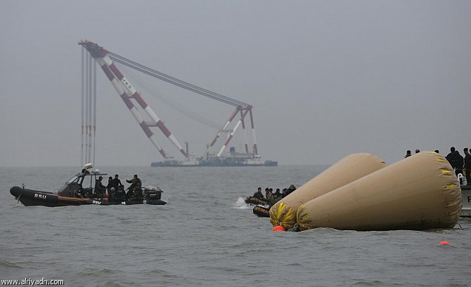 ارتفاع ضحايا العبارة الكورية إلى 29 قتيلا