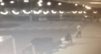 فيديو: مقطع جديد لـ عملية السطو المسلح على سيارة نقل اموال في كبد