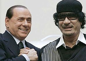 برلسكوني: القذافي كان محبوباً من شعبه