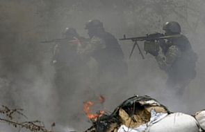 القوات الأوكرانية تهاجم مدينة ‘سلافيانسك’