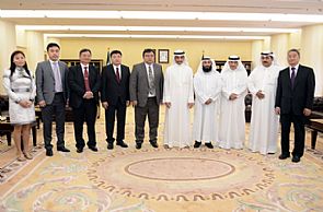 الغانم استقبل رئيس لجنة الصداقة البرلمانية المنغولية