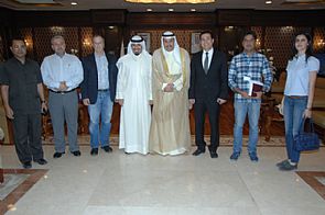 محافظ الفروانية استقبل أعضاء مكتب الامم المتحدة