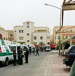 انقاذ ثلاثة اطفال من النيران