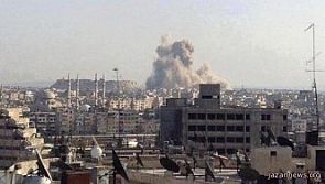 مقاتلو المعارضة يفجرون فندقا في حلب