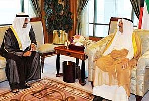 سمو الأمير استقبل اليوم جاسم الخرافي‬