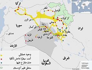 القوات العراقية تهاجم تكريت، وأمريكا تنفي مشاركتها بالعمليات العسكرية