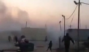 بالفيديو.. لحظة سقوط صواريخ على قاعدة عسكرية إسرائيلية