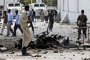 انفجار سيارة ملغومة قرب البرلمان الصومالي
