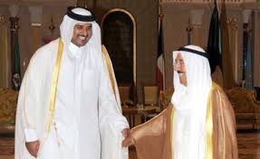 امير دولة قطر الشقيقة يصل الى البلاد في زيارة أخوية