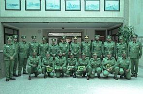 تخريج الدورة التأهيلية لرتبة ملازم بالحرس