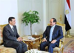 السيسي يطلب دعم الولايات المتحدة