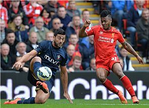 ليفربول ينجو من الفخ:حقق انتصارا صعباً على ساوثامبتون بهدفين في الدوري الإنكليزي