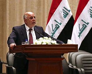 رئيس الوزراء العراقي يأمر بإيقاف القصف الجوي على المناطق التي تحتضن ‘داعش’