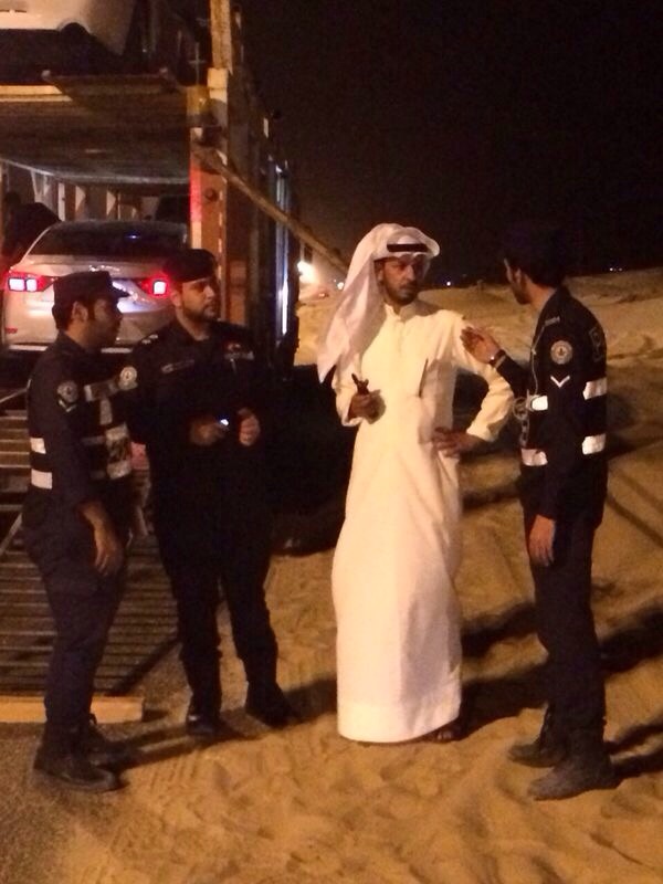 بالصور ‘حملة رادار’ على طريق الوفرة: تحرير 133 مخالفة وحجز 13 مركبة