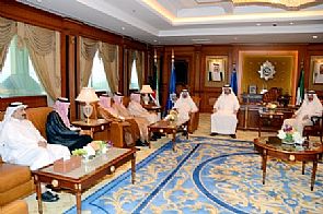 وزير الداخلية استقبل نائب رئيس الاستخبارات السعودي