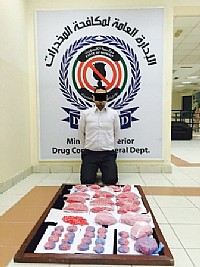 ضبط وافد عربي ‘ملغوم’ بالترامادول