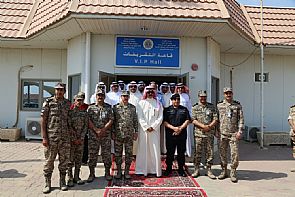 وزير الداخلية يتفقد المراكز الحدودية بالبلاد