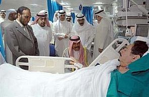 ولي العهد يزور فيصل الدويش