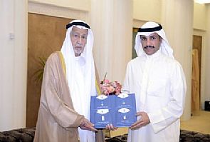 الغانم استقبل رئيس ديوان المحاسبة