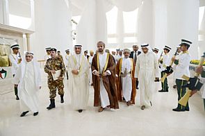 الغانم استقبل رئيس مجلس الشورى العماني