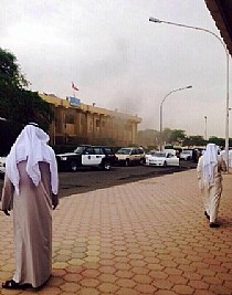 استنفار أمني بعد نشوب حريق بمخفر الصليبية