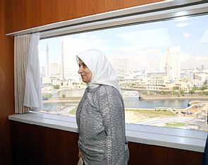 زيارة ميدانية للوزيرة الصبيح في اليابان