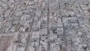 بالفيديو.. طائرة بدون طيار لداعش تصور فيديو غريباً وبتقنيات متطورة فوق كوباني