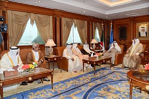 الخالد استقبل وكلاء وزراء الداخلية الخليجيين