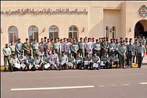 كتائب التعزيز بالحرس الوطني احتفلت بتخريج ثلاث دورات