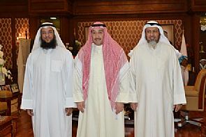 محافظ الفروانية استقبل مدير إدارة المساجد