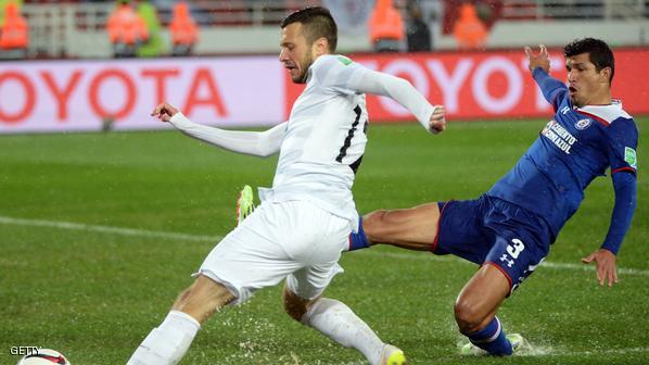 كروز أزول يتأهل للقاء الريال بمونديال الأندية