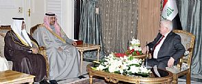 وزير الخارجية التقى بالرئيس العراقي