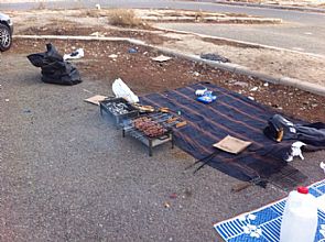أمن حولي ينفذ حملة على أماكن الشواء