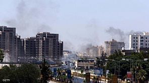 مفخخة تستهدف فندق وسط العاصمة طرابلس