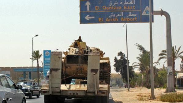 مقتل مسلحين بعمليات برية وجوية للجيش بسيناء