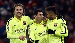 برشلونة يواصل التألق ويفوز على بلباو بخماسية