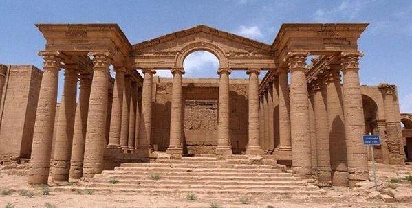 “داعش” يدمر مدينة نمرود الأثرية بالموصل