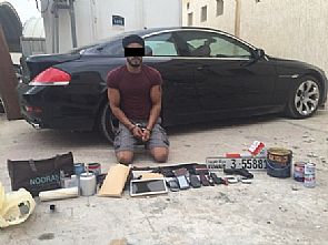 ضبط ‘بدون’ ارتكب أكثر من 23 جنحة وجناية
