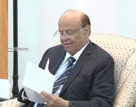 هادي: عدن هي العاصمة لأن صنعاء محتلة