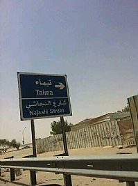 الأمن يطوق منطقة تيماء
