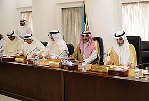 الغانم ترأس اجتماعا مغلقا مع عدد من النواب والوزراء