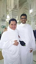 رئيس #انتر_ميلان يؤدي العمرة في مكة المكرمة