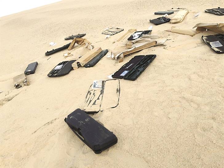 حقائب «شوزن» ملقاة في السالمي … استنفرت مباحث الجهراء