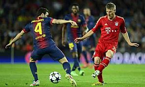 برشلونة المتقدم بفارق مريح يحل ضيفا على البايرن