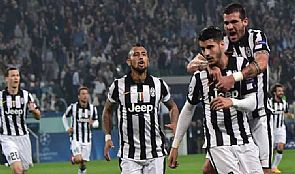 اليوفي يحسم لقاء الذهاب لصالحه,حقق فوزاً صعباً على ريال مدريد في نصف نهائي دوري الابطال