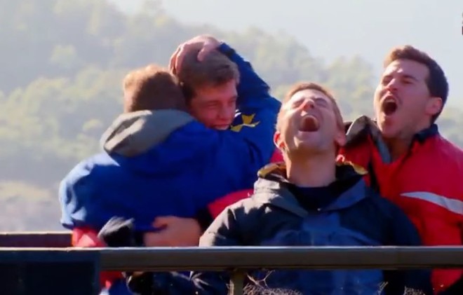 تسجيل سلة ثلاثية من ارتفاع 126 مترا (فيديو)