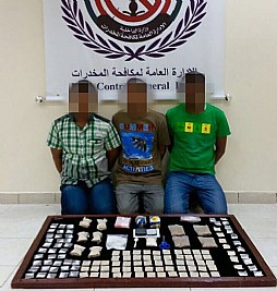 ضبط تشكيل عصابي ثلاثي نيبالي