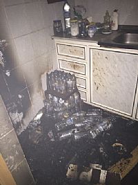 إخلاء بناية من 12 طابقا عقب حريق شقة