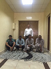 مباحث الأحمدي تضبط عصابة آسيوية