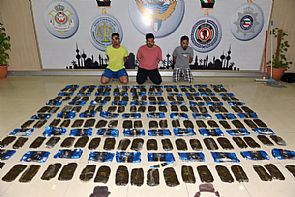 ضبط كمية كبيرة من المخدرات